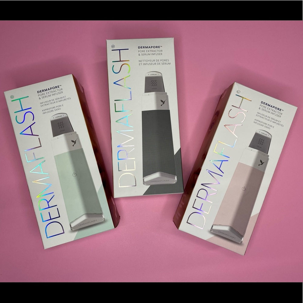 Skincare Tool Set - Mint, Gray, Pink